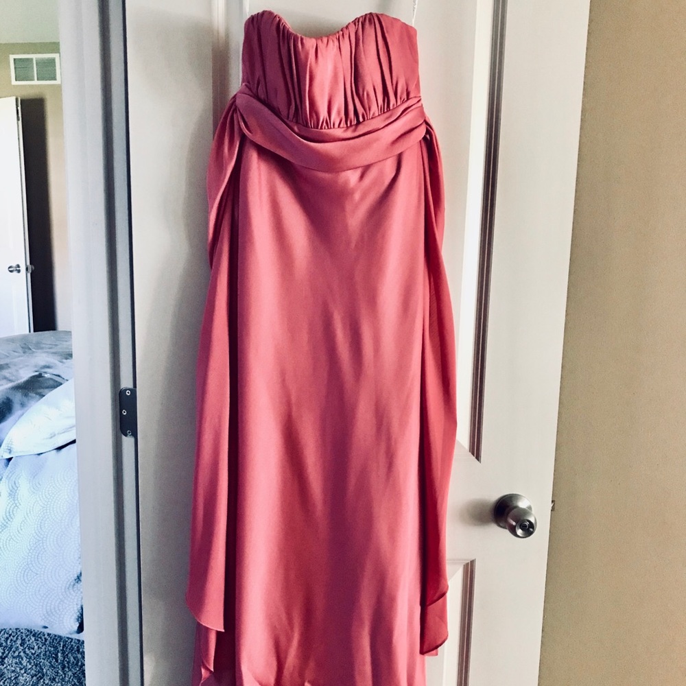 David’s Bridal Floor Length Dress